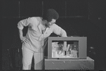Gilbert Moses in rehearsal for the stage production Ain't Supposed to Die a Natural Death