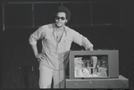 Gilbert Moses in rehearsal for the stage production Ain't Supposed to Die a Natural Death