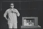 Gilbert Moses in rehearsal for the stage production Ain't Supposed to Die a Natural Death