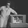 Gilbert Moses in rehearsal for the stage production Ain't Supposed to Die a Natural Death