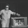 Gilbert Moses in rehearsal for the stage production Ain't Supposed to Die a Natural Death