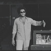 Gilbert Moses in rehearsal for the stage production Ain't Supposed to Die a Natural Death