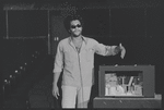 Gilbert Moses in rehearsal for the stage production Ain't Supposed to Die a Natural Death