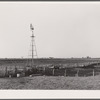 Watering tank for feeder cattle. Bois d'Arc Cooperative. Osage Farms, Missouri
