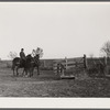 Farmer returning from the fields with the team. Osage Farms, Missouri