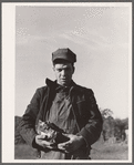 Miner with tiff as taken from the ground. Washington County, Missouri