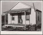 One of the eight houses built by the Farm Security Administration to provide adequate shelters for tiff miners