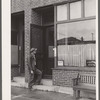 Rehabilitation client visits office of dentist cooperating with FSA (Farm Security Administration) plan for dental care. Saint Charles County, Missouri