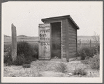 Privy. Dawes County, Nebraska