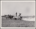 Spreading lime. Greene County, Missouri