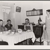 Farmers at dinner. Greene County, Missouri
