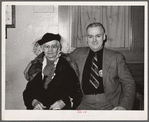 Sheriff and mother chaperone dance. Marshalltown, Iowa