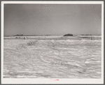 Melting snow. Hayes County, Nebraska