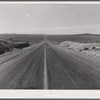 Road through the Salt Lake Desert, Utah