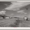 Road leading to Salt Lake Desert, Utah