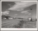 Road leading to Salt Lake Desert, Utah