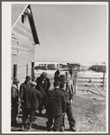 Farmers at Zimmerman auction near Hastings, Nebraska