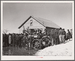 Farmers at auction. Zimmerman farm near Hastings, Nebraska