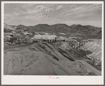 Houses and abandoned mines. Virginia City, Nevada