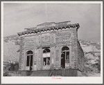Miners' union hall. Silver City, Nevada