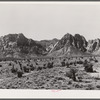 Approach to Pine Creek Canyon. Clark County, Nevada