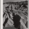 Badlands in the Panamint Range. Death Valley, California