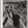 Badlands in the Panamint Range. Death Valley, California