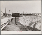 Workers' homes on edge of copper pit. Ruth, Nevada