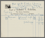 Turner, Albert V