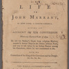 A narrative of the life of John Marrant, of New-York, in North-America