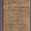 Meldungsbuch, Universität zu Wien 1884-1888