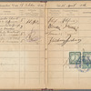 Meldungsbuch, Universität zu Wien 1884-1888