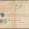 Meldungsbuch, Universität zu Wien 1884-1888