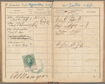 Meldungsbuch, Universität zu Wien 1884-1888