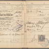Meldungsbuch, Universität zu Wien 1884-1888