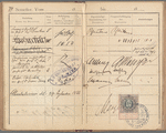 Meldungsbuch, Universität zu Wien 1884-1888