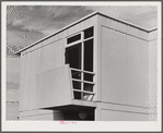 Detail of construction on second floor of FSA (Farm Security Administration) defense housing dormitories at Vallejo, California