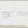 Woodville, California. FSA (Farm Security Administration) farm workers' community. Metal shelters are grouped about the utility building