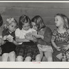Woodville, California. FSA (Farm Security Administration) farm workers' community. Sunday school class
