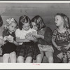 Woodville, California. FSA (Farm Security Administration) farm workers' community. Sunday school class