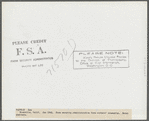 Woodville, California. FSA (Farm Security Administration) farm workers' community. Metal shelters