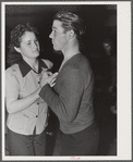 Woodville, California. FSA (Farm Security Administration) farm workers' community. Agricultural workers dancing on Saturday night