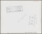 Woodville, California. FSA (Farm Security Administration) farm workers' community. Outside passageways are an important feature of the community building which is used as a school