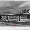 Woodville, California. FSA (Farm Security Administration) farm workers' community. Laundry building