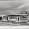 Woodville, California. FSA (Farm Security Administration) farm workers' community. Laundry building