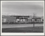 Woodville, California. FSA (Farm Security Administration) farm workers' community. Community building