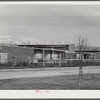 Woodville, California. FSA (Farm Security Administration) farm workers' community. Community building