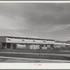 Woodville, California. FSA (Farm Security Administration) farm workers' community. Apartment building for permanent farm workers