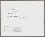 Woodville, California. FSA (Farm Security Administration) farm workers' community. Row of metal shelters