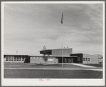 Woodville, California. FSA (Farm Security Administration) farm workers' community. Community building